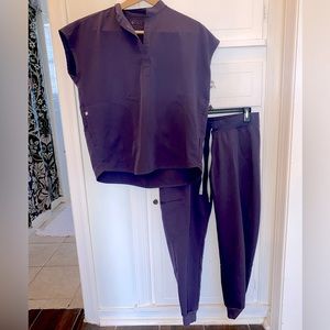 Purple Shadow Figs Scrubs